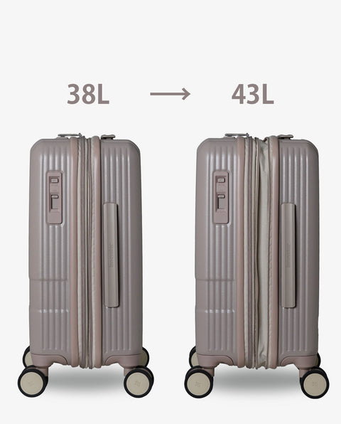 INV43EX Cafe Latte 38L->43L Expandable