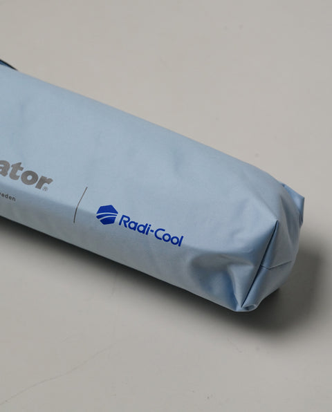 IN-RDC-60M Sax-Silver 60cm ラディクール軽量スリム 晴雨兼用折り畳み