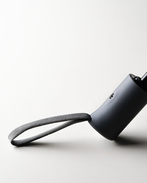 IN-55WJP-33 White / Gray 55cm 晴雨兼用折り畳み 自動開閉