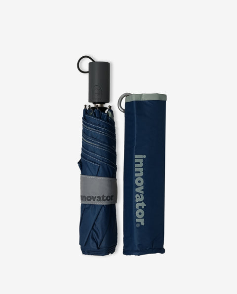 IN-55WJP-27 Deep Blue 55cm 晴雨兼用折り畳み 自動開閉