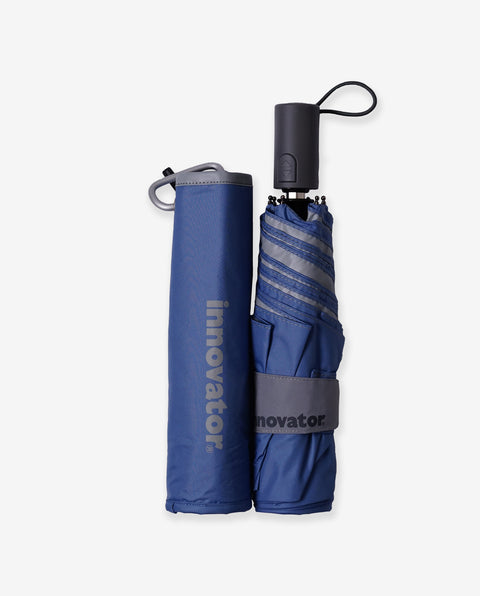 IN-55WJP-29 Pale Mid Blue 55cm 晴雨兼用折り畳み 自動開閉