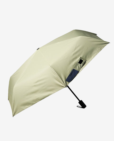 IN-55WJP-28 Pale Light Yellow 55cm 晴雨兼用折り畳み 自動開閉