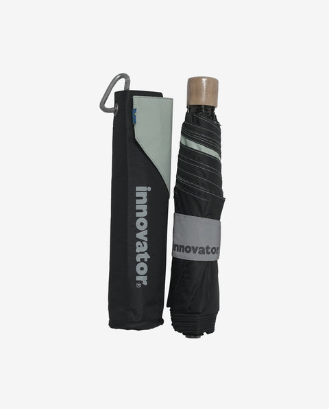 IN-60M-26 Black 60cm 晴雨兼用折り畳み