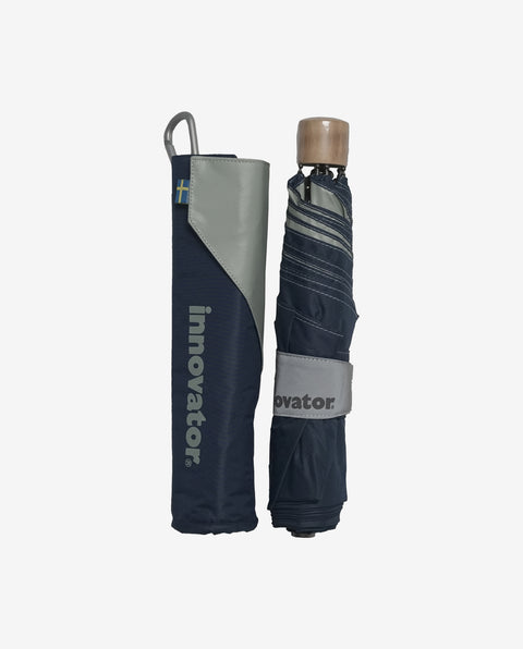 IN-60M-27 Deep Blue 60cm 晴雨兼用折り畳み