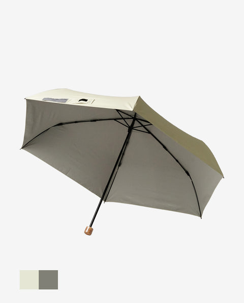 IN-60M-28 Pale Light Yellow 60cm 晴雨兼用折り畳み