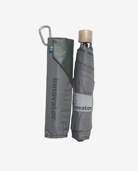 IN-60M-25 Steel Gray 60cm 晴雨兼用折り畳み
