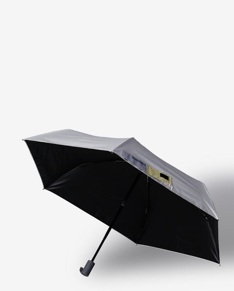 IN-55WJP-31 White / Yellow 55cm 晴雨兼用折り畳み 自動開閉