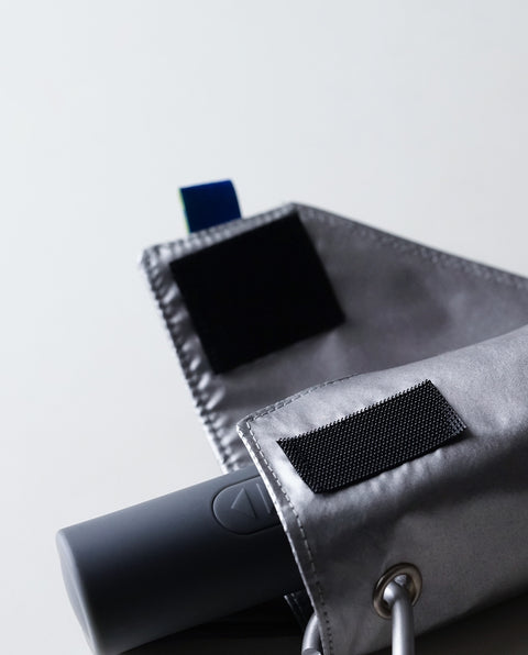 IN-55WJP-34 Silver 55cm 晴雨兼用折り畳み 自動開閉