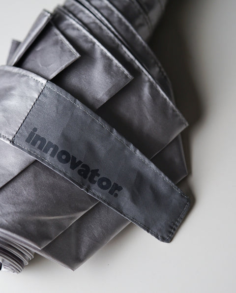 IN-60M-34 Silver 60cm 晴雨兼用折り畳み