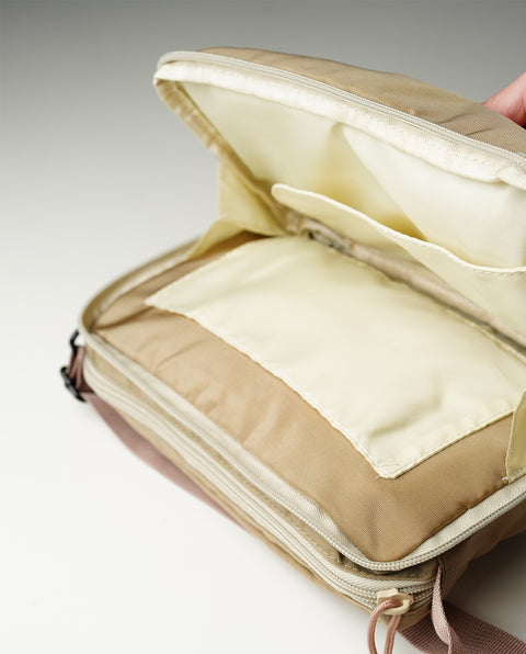 IB5027 Beige Travel Shoulder