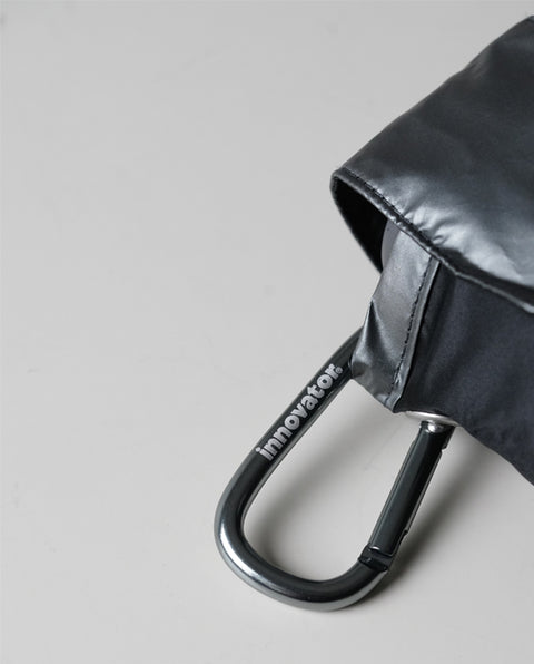 IN-53M Black 53cm コンパクト 晴雨兼用折り畳み