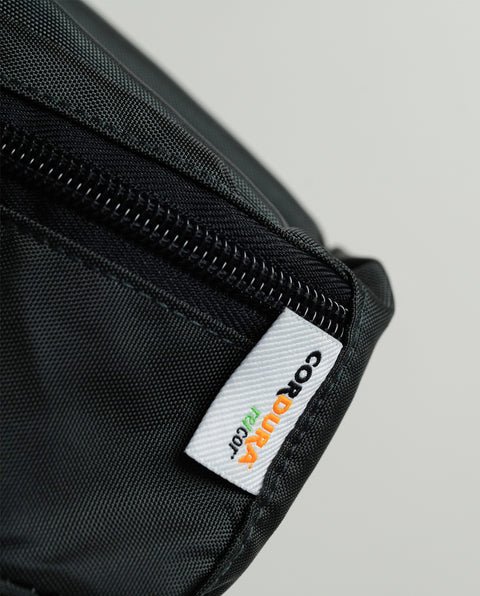 IB5028 Black/Charcoal Grey Travel 3 Piece Travel Pouch Set