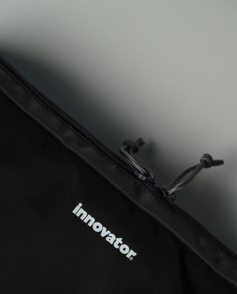 IB5028 Black/Charcoal Grey Travel 3 Piece Travel Pouch Set