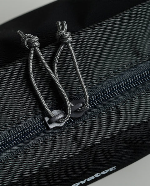 IB5028 Black/Charcoal Grey Travel 3 Piece Travel Pouch Set
