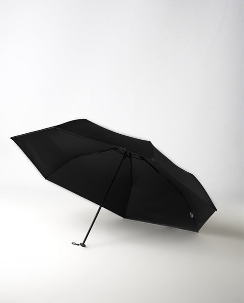 IN-60M Black 60cm スリム 晴雨兼用折り畳み