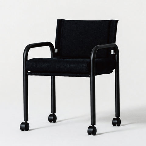 CAP0002 Captain Chair Black Flame