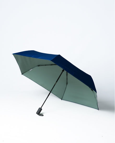 IN-55WJP Deep Blue 55cm 自動開閉 晴雨兼用折り畳み