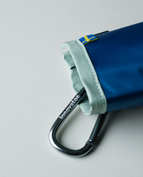 IN-55WJP Deep Blue 55cm 自動開閉 晴雨兼用折り畳み