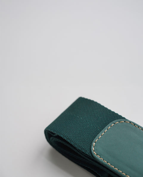 IV619 Hunter Green Suitcase Belt