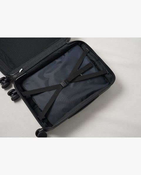 INV5EVA Black 38L Cabin with Garment Bag