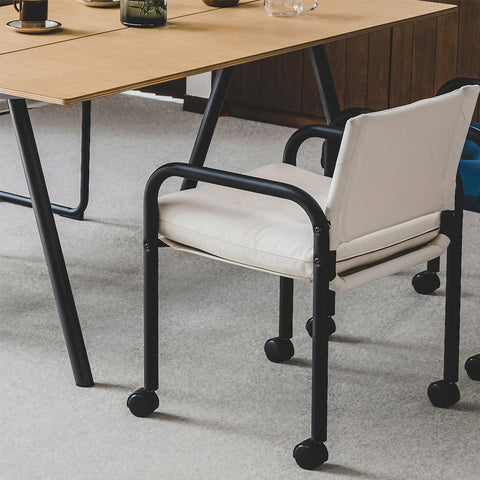 CAP0002 Captain Chair Black Flame