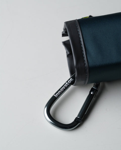 IN-55WJP Navy 55cm 自動開閉 晴雨兼用折り畳み