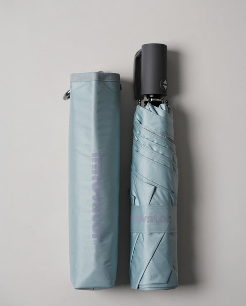IN-55WJP Pale Blue 55cm 自動開閉 晴雨兼用折り畳み
