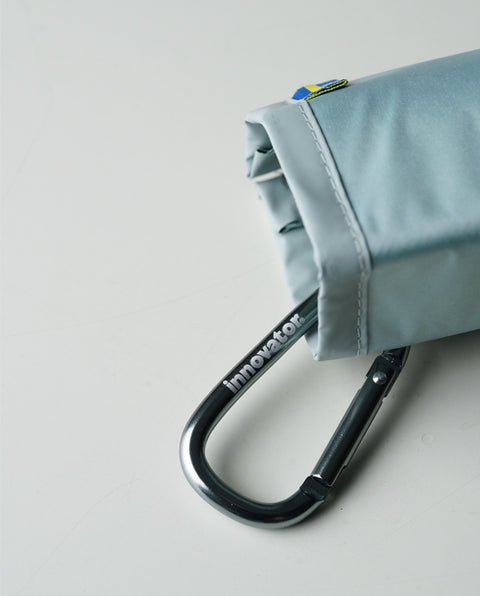 IN-55WJP Pale Blue 55cm 自動開閉 晴雨兼用折り畳み