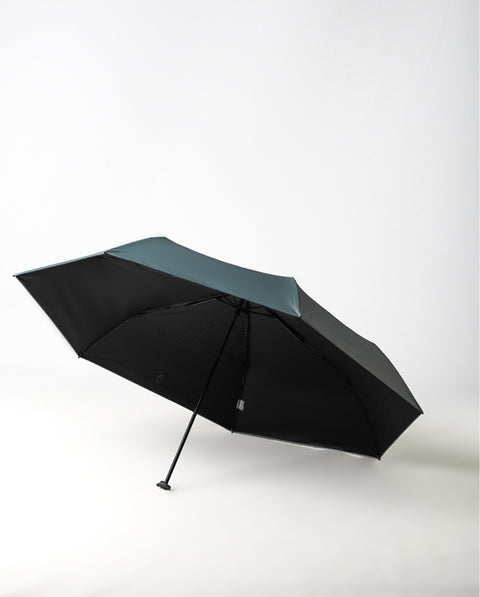 IN-60M Pale Blue 60cm スリム 晴雨兼用折り畳み