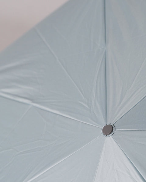IN-60M Pale Blue 60cm スリム 晴雨兼用折り畳み