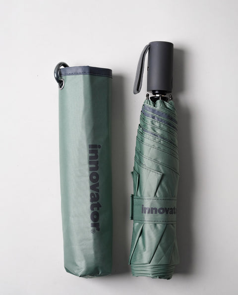 IN-55WJP Pale Green 55cm 自動開閉 晴雨兼用折り畳み