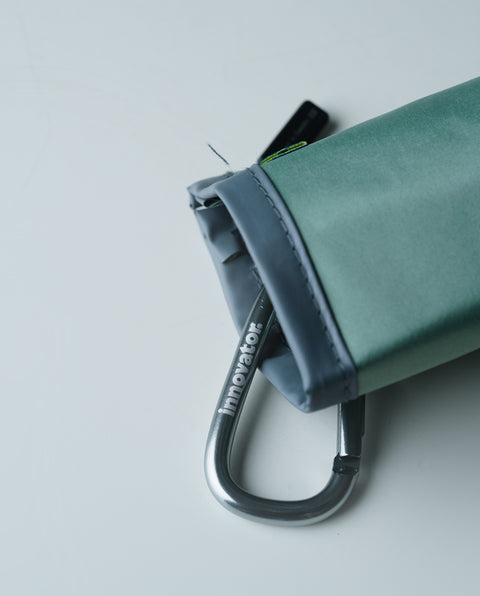 IN-55WJP Pale Green 55cm 自動開閉 晴雨兼用折り畳み