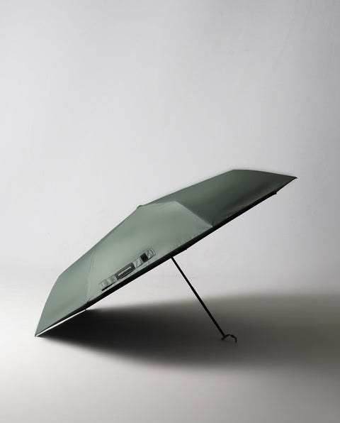 IN-60M Pale Green 60cm スリム 晴雨兼用折り畳み
