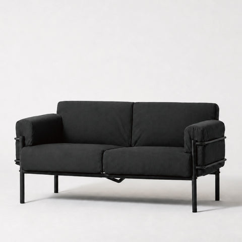 PUL0202 Pulpit "2S" Sofa Black Flame