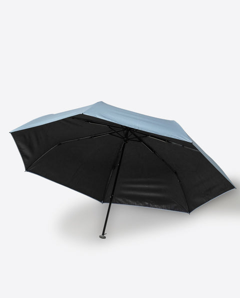 IN-RDC-60M Sax-Silver 60cm ラディクール軽量スリム 晴雨兼用折り畳み