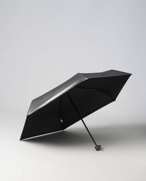 IN-53M Silver 53cm コンパクト 晴雨兼用折り畳み