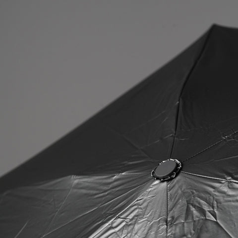 IN-53M Silver 53cm コンパクト 晴雨兼用折り畳み