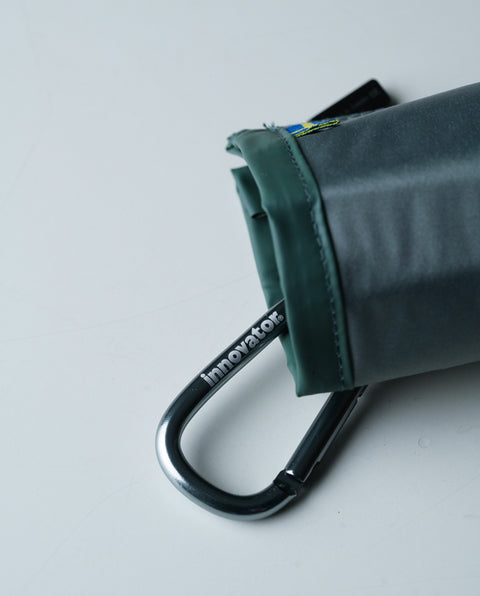 IN-55WJP Steel Gray 自動開閉 55cm 晴雨兼用折り畳み