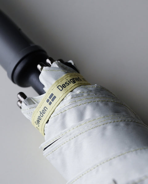 IN-65AJP-31 White / Yellow 65cm 晴雨兼用 長傘