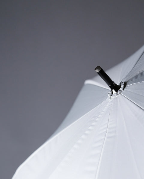 IN-65AJP-31 White / Yellow 65cm 晴雨兼用 長傘