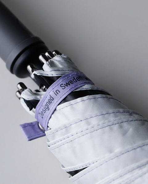IN-65AJP-32 White / Purple 65cm 晴雨兼用 長傘