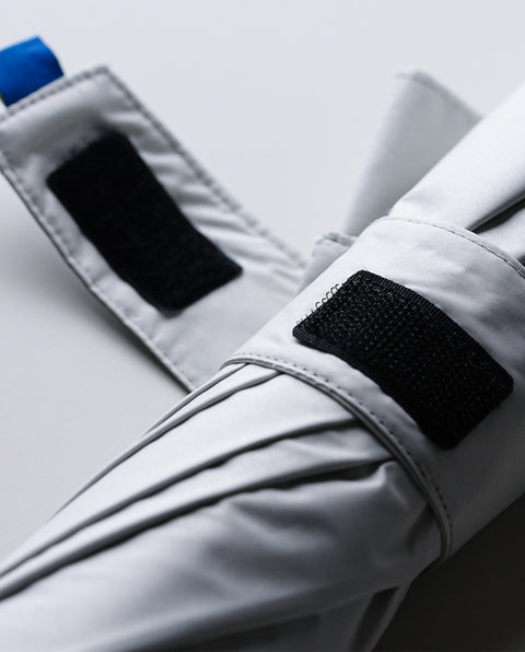 IN-65AJP-33 White / Gray 65cm 晴雨兼用 長傘