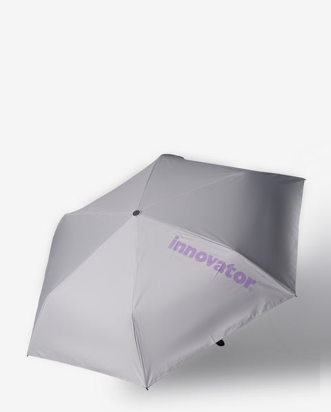 IN-55WJP-32 White / Purple 55cm 晴雨兼用折り畳み 自動開閉