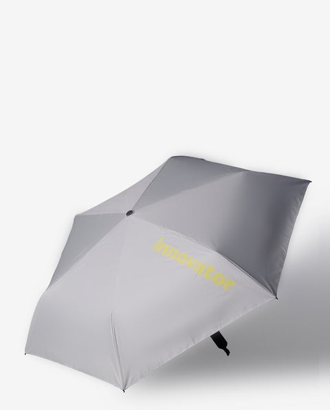 IN-55WJP-31 White / Yellow 55cm 晴雨兼用折り畳み 自動開閉