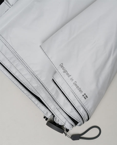 IN-RDC-60M White-Silver 60cm ラディクール軽量スリム 晴雨兼用折り畳み