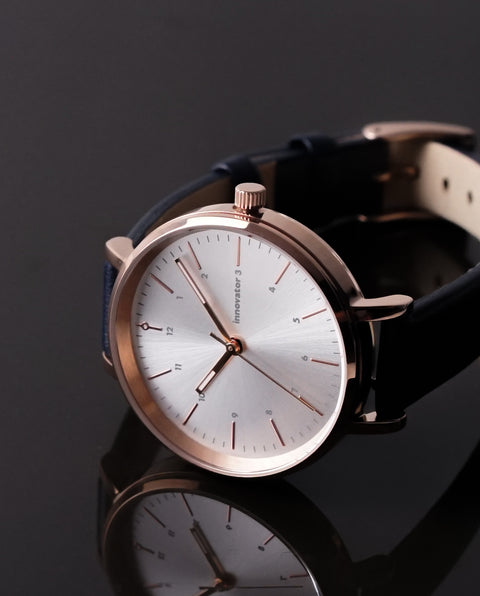 ENKEL 32mm NAVY / SILVER IN-0008