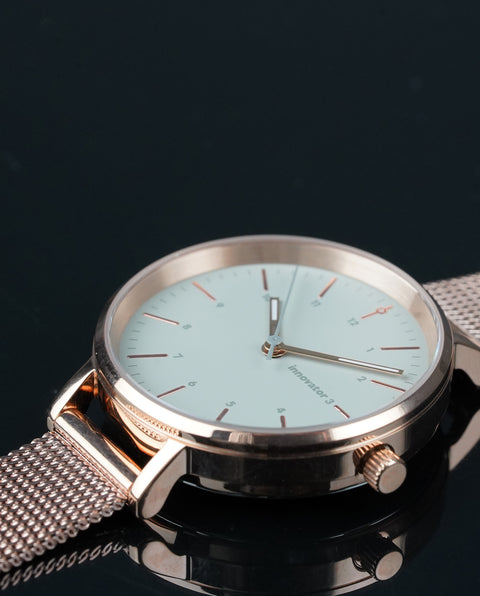 ENKEL MESH 32mm PINK GOLD / LIGHT GRAY IN-0008