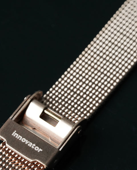 ENKEL MESH 32mm PINK GOLD / LIGHT GRAY IN-0008