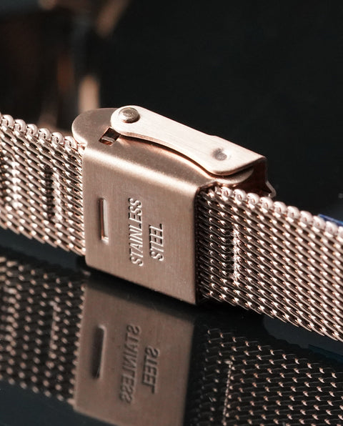 ENKEL MESH 32mm PINK GOLD / LIGHT GRAY IN-0008