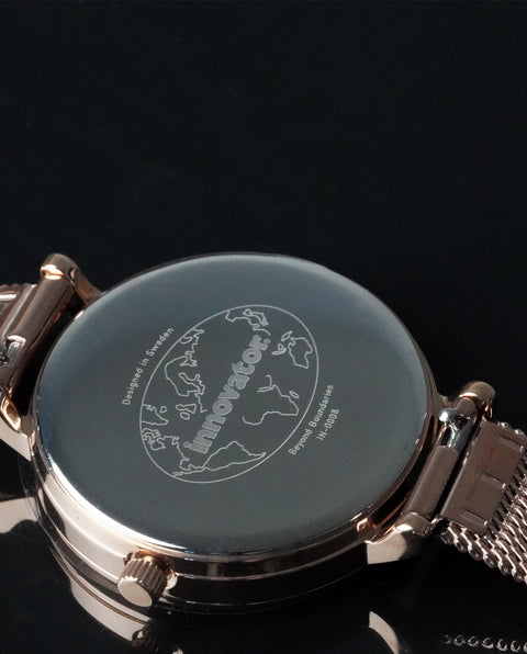 ENKEL MESH 32mm PINK GOLD / LIGHT GRAY IN-0008